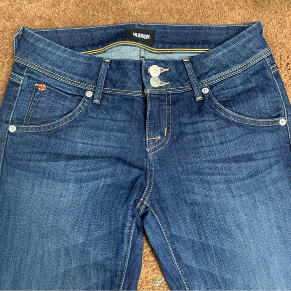 Hudson Dark Wash Boot Cut Jeans Size 26 Women - Picture 4 of 8